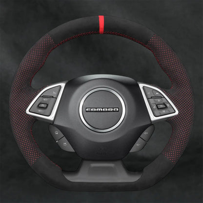 Steering Wheel Cover for Chevrolet Chevy Camaro 2016 - 2026 - Mewantx