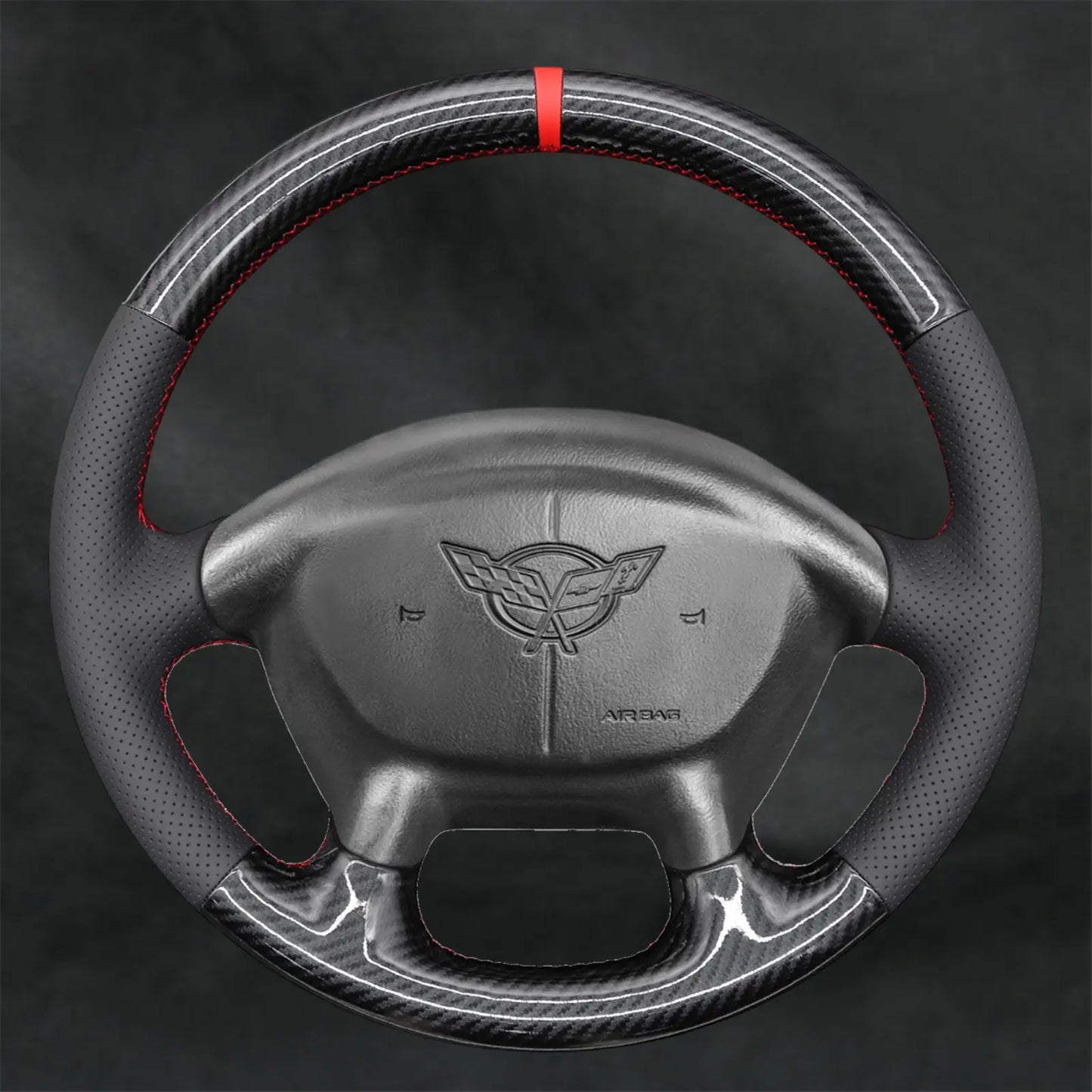 Steering Wheel Cover for Chevrolet Chevy Corvette C5 1998 - 2004 - Mewantx