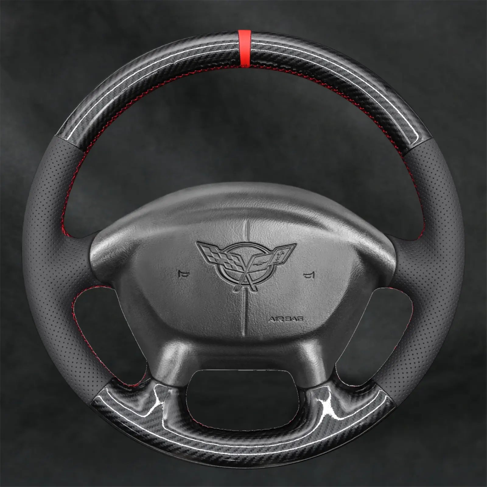 Steering Wheel Cover for Chevrolet Chevy Corvette C5 1998 - 2004 - Mewantx