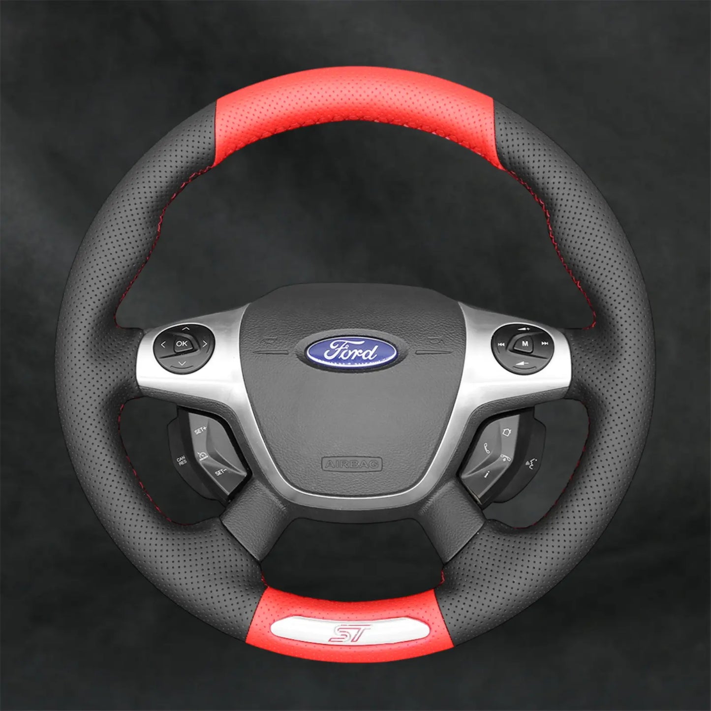 Steering Wheel Cover for Ford Focus ST 2012 - 2014 - Mewantx
