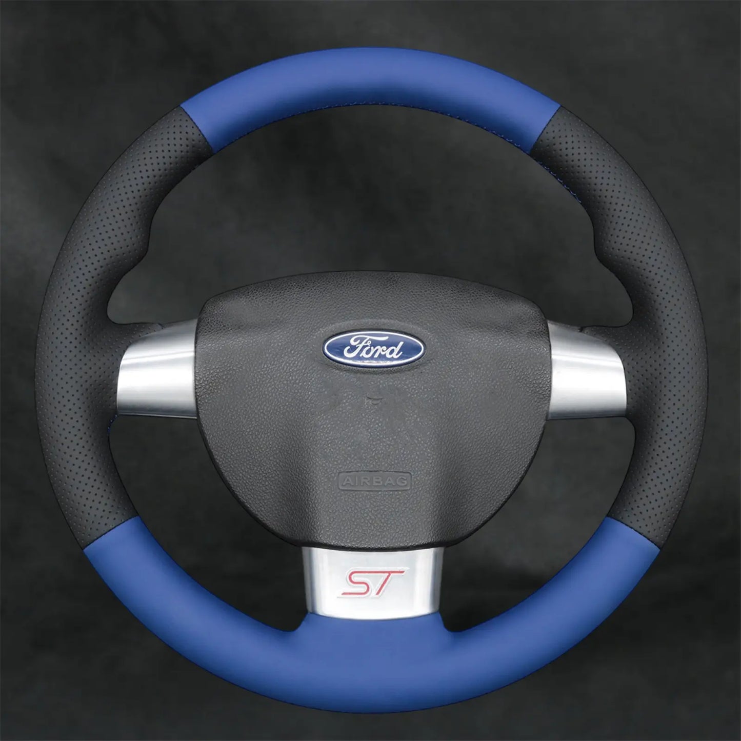 Steering Wheel Cover for Ford Focus ST RS MK2 2005 - 2011 - Mewantx
