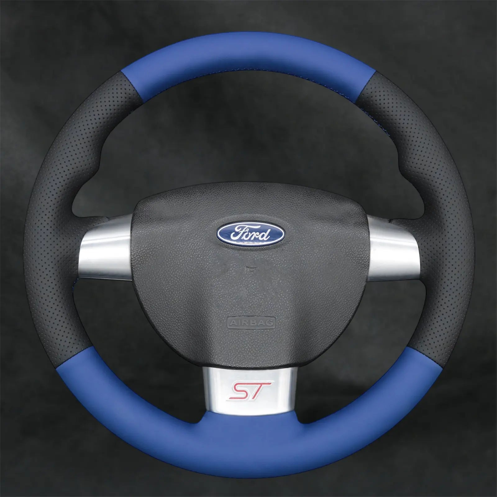 Steering Wheel Cover for Ford Focus ST RS MK2 2005 - 2011 - Mewantx