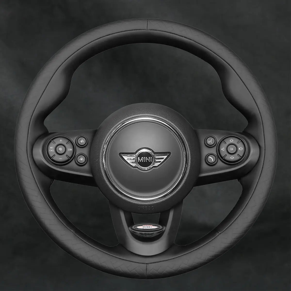 Steering Wheel Cover for Mini Countryman JCW F60 2017 - 2020 - Mewantx