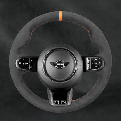 Steering Wheel Cover for Mini Countryman JCW F60 2021 - 2024 - Mewantx