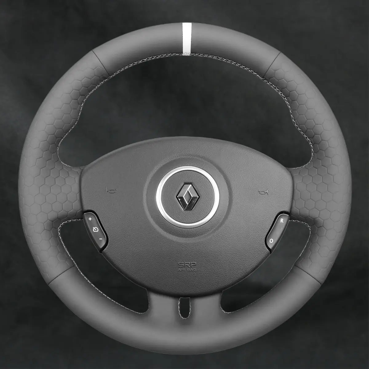 Steering Wheel Cover for Renault Clio 3 sport RS 2005 - 2012 - Mewantx
