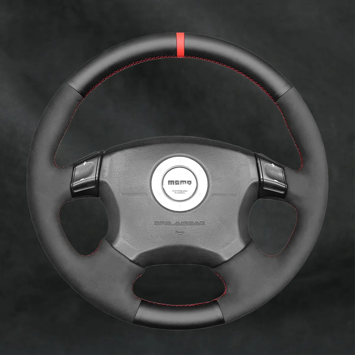 Steering Wheel Cover for Subaru Impreza WRX with mutifunction button 1999 - 2004 - Mewantx