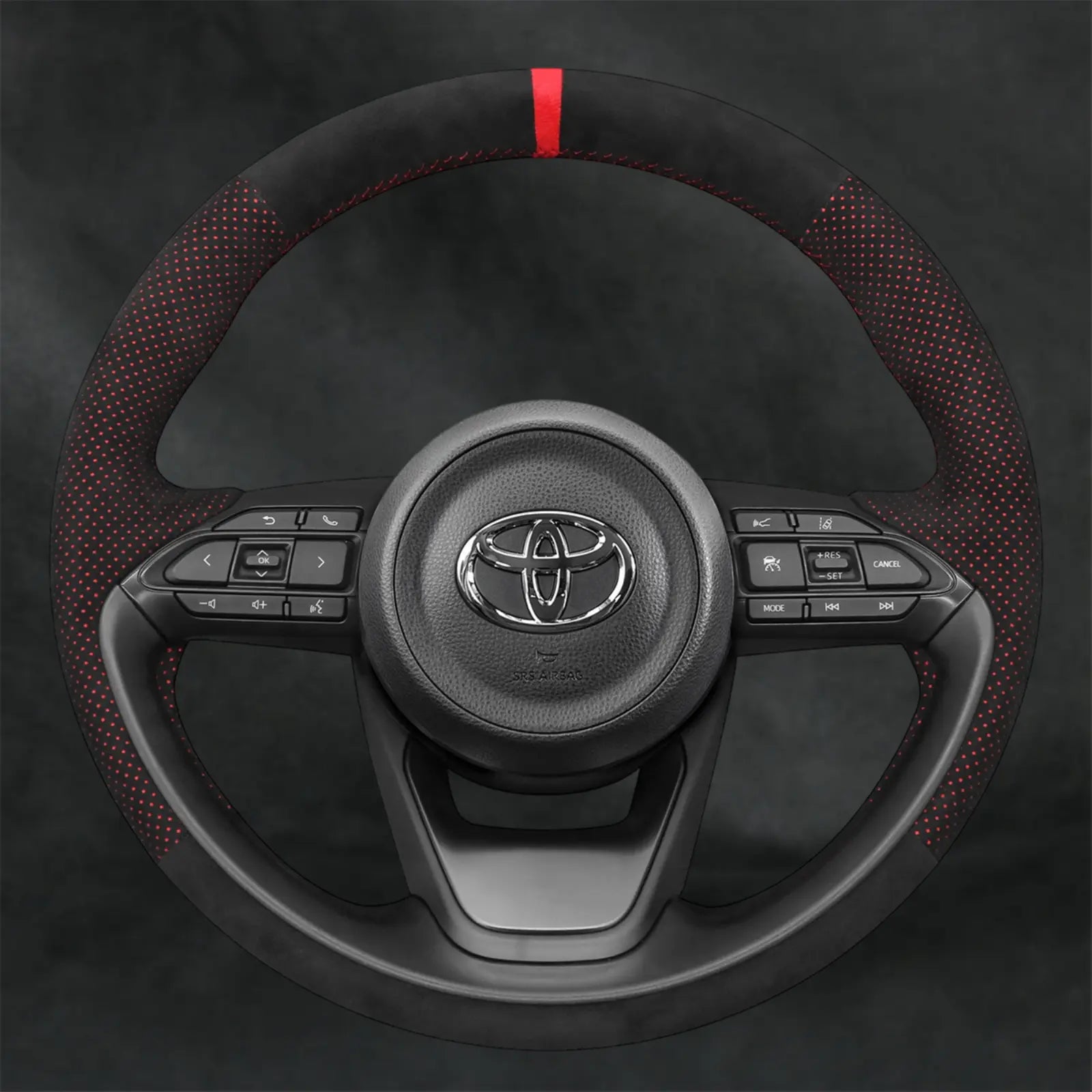 Steering Wheel Cover for Toyota Aygo X 2022 - 2024 - Mewantx