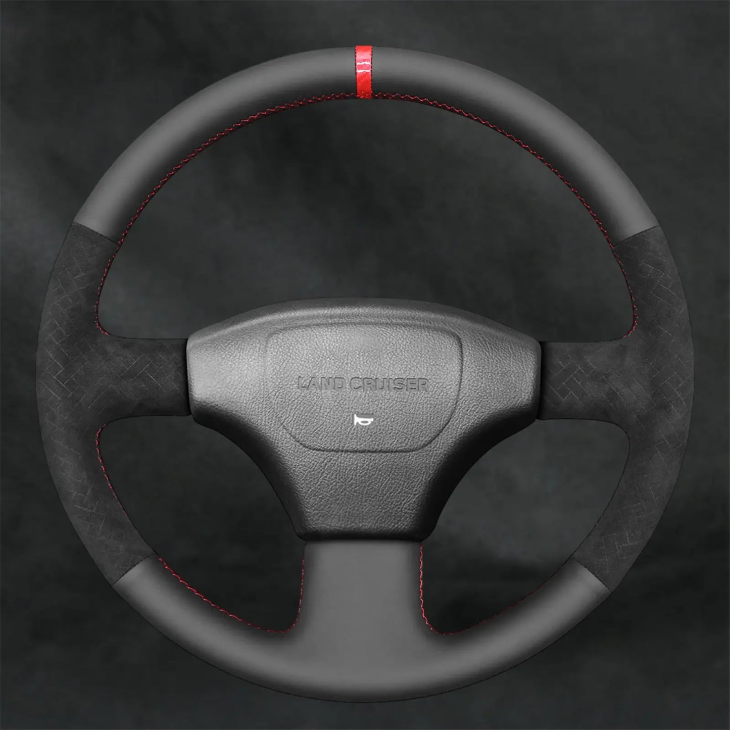Steering Wheel Cover for Toyota Land Cruiser 80 Series 1990 - 1997 - Mewantx