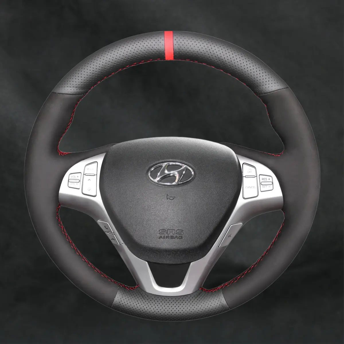 Steering Wheel Cover For Hyundai Genesis Coupe 2010 - 2016 - Mewantx