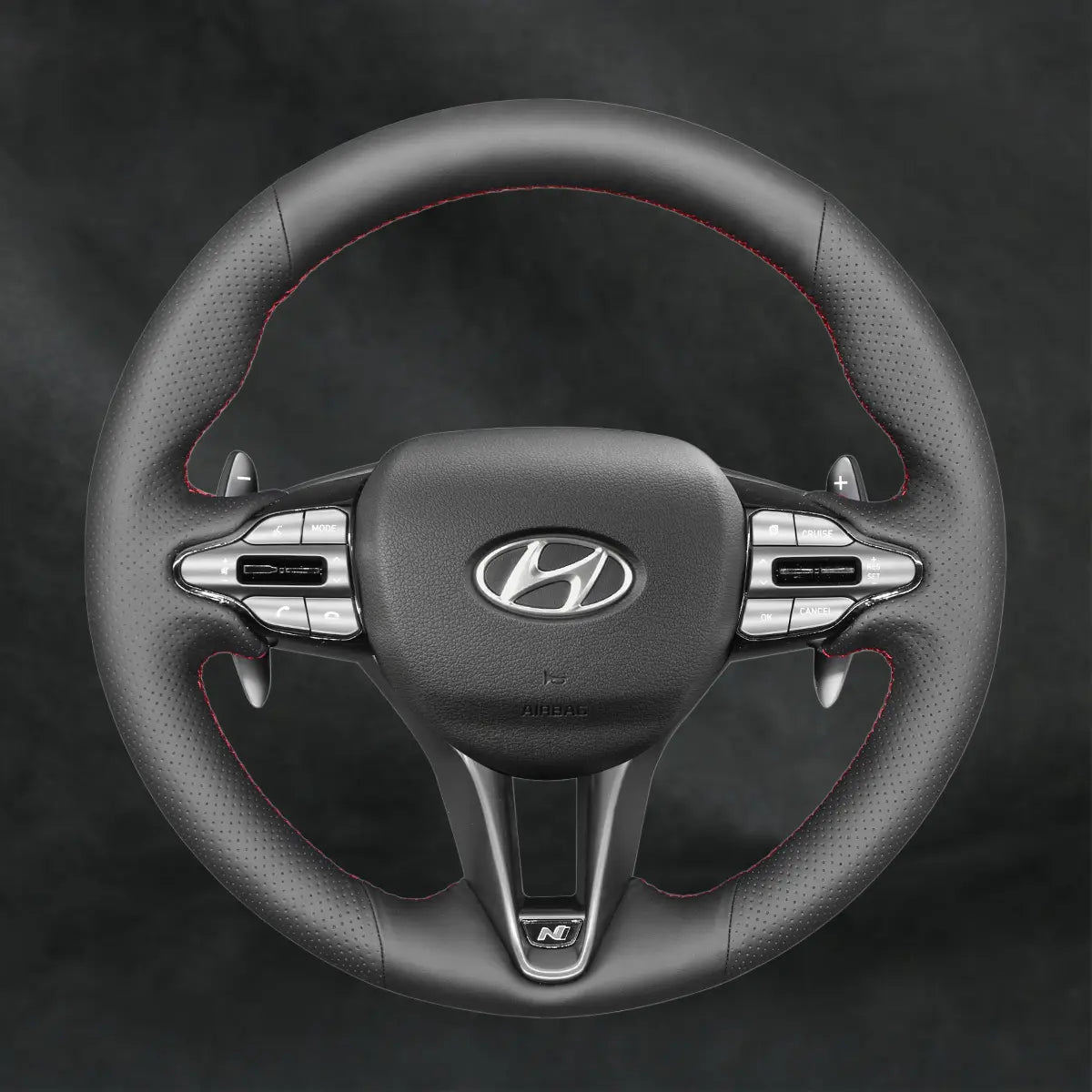 Steering Wheel Cover For Hyundai i20 N 2021 - 2024 - Mewantx