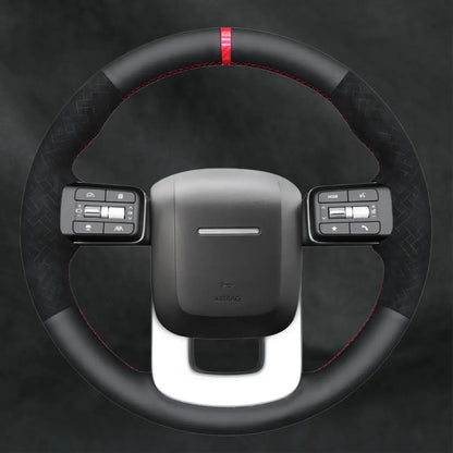 Steering Wheel Cover For Hyundai Santa Fe 2024 - 2026 - Mewantx