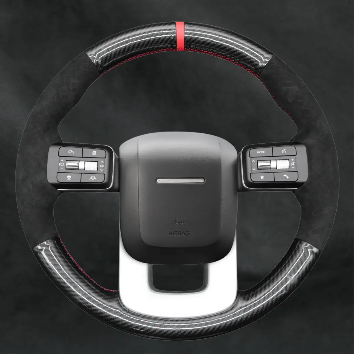 Steering Wheel Cover For Hyundai Santa Fe 2024 - 2026 - Mewantx
