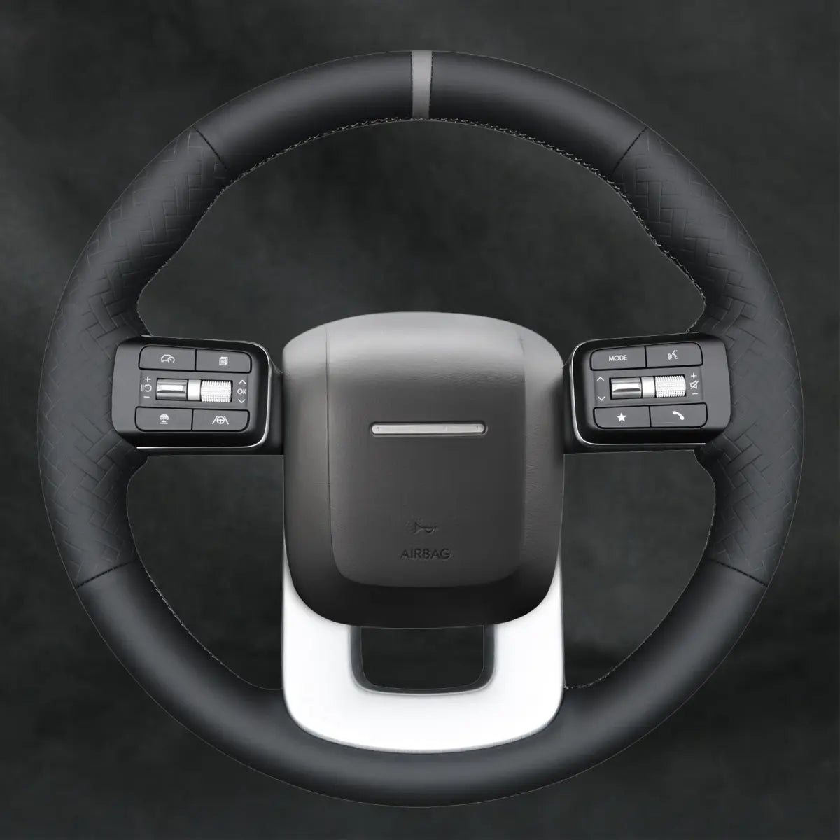 Steering Wheel Cover For Hyundai Santa Fe 2024 - 2026 - Mewantx