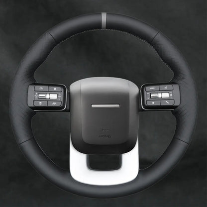 Steering Wheel Cover For Hyundai Santa Fe 2024 - 2026 - Mewantx