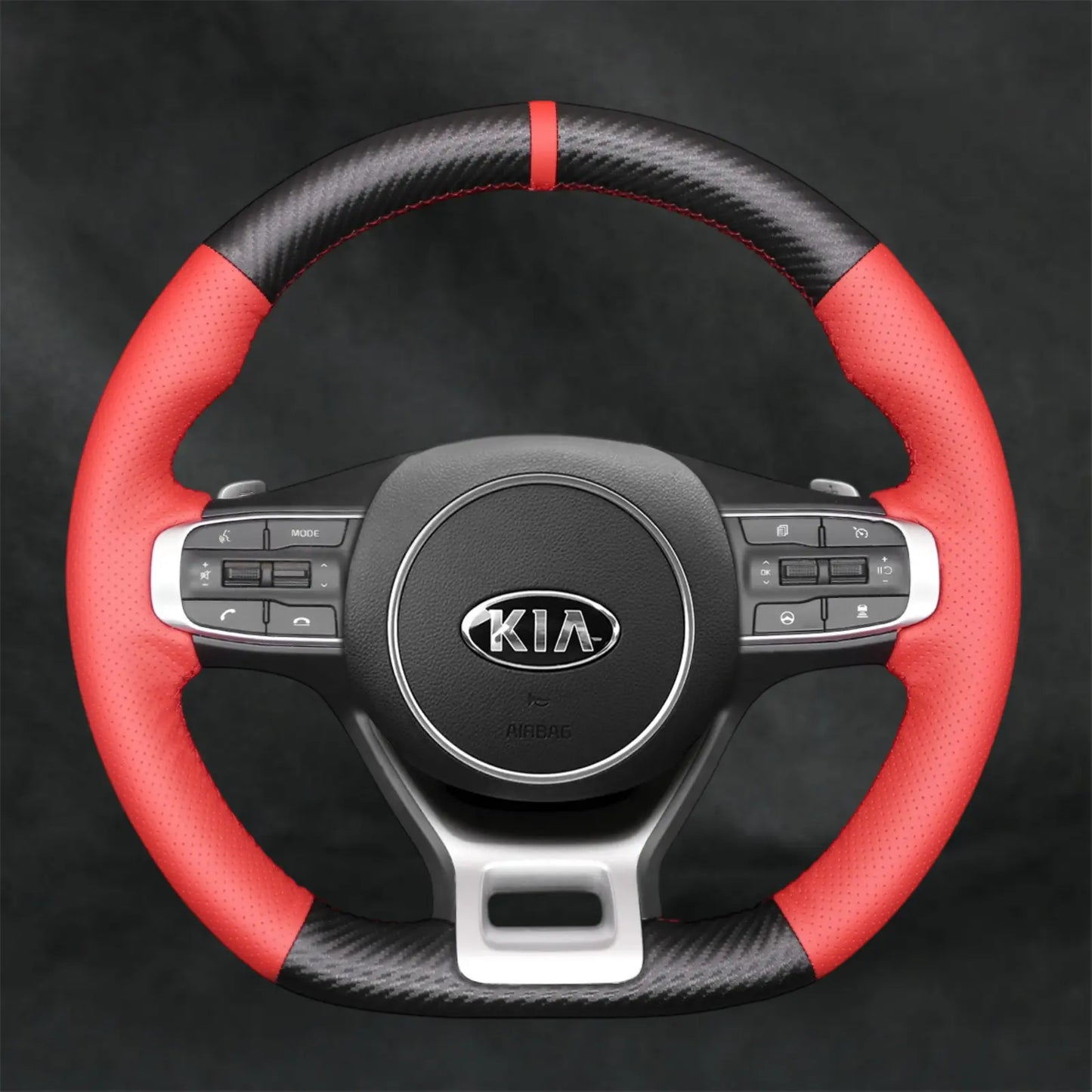 Steering Wheel Cover For Kia EV6 2022 - 2024 - Mewantx