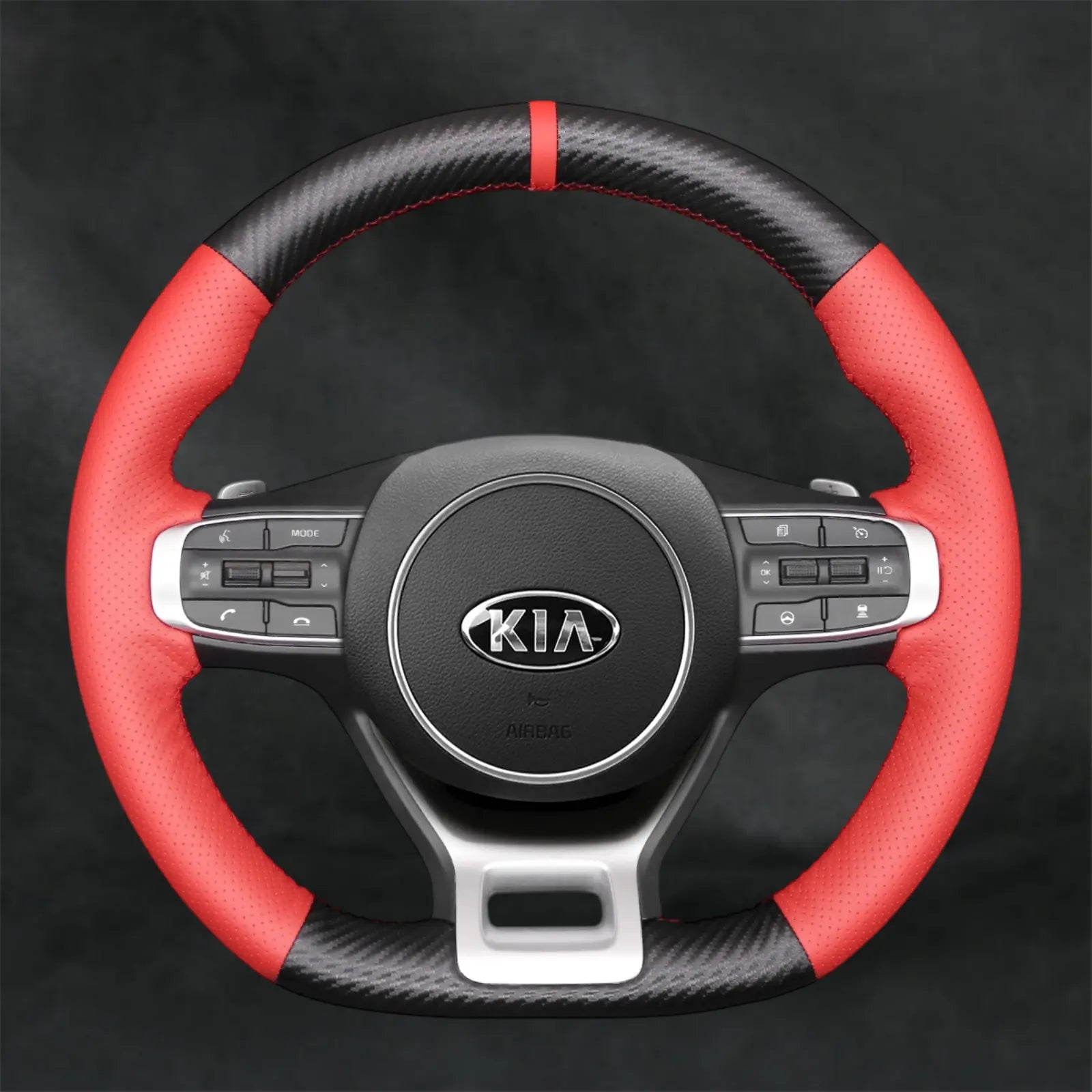 Steering Wheel Cover For Kia EV6 2022 - 2024 - Mewantx