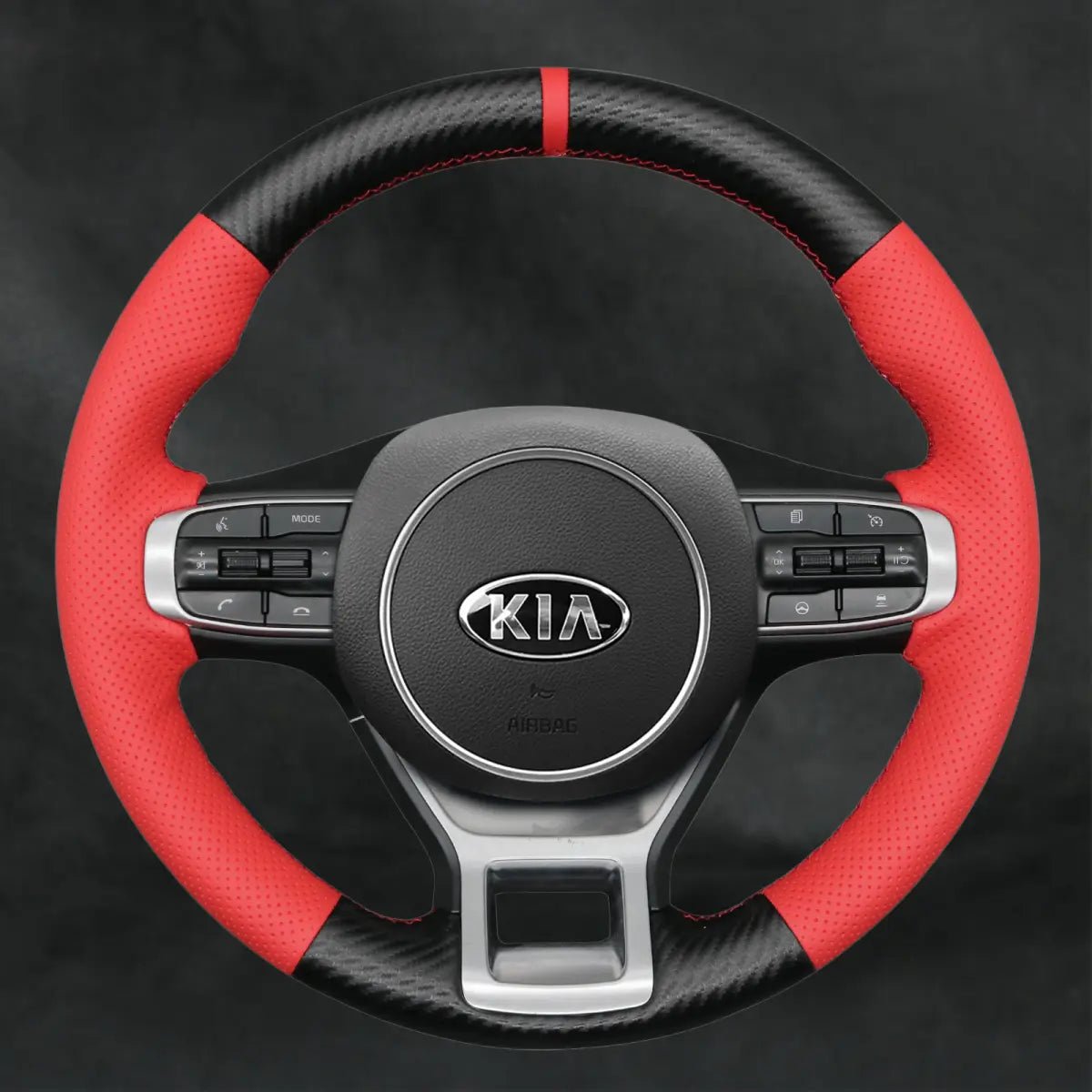 Steering Wheel Cover For Kia EV6 2022 - 2024 - Mewantx
