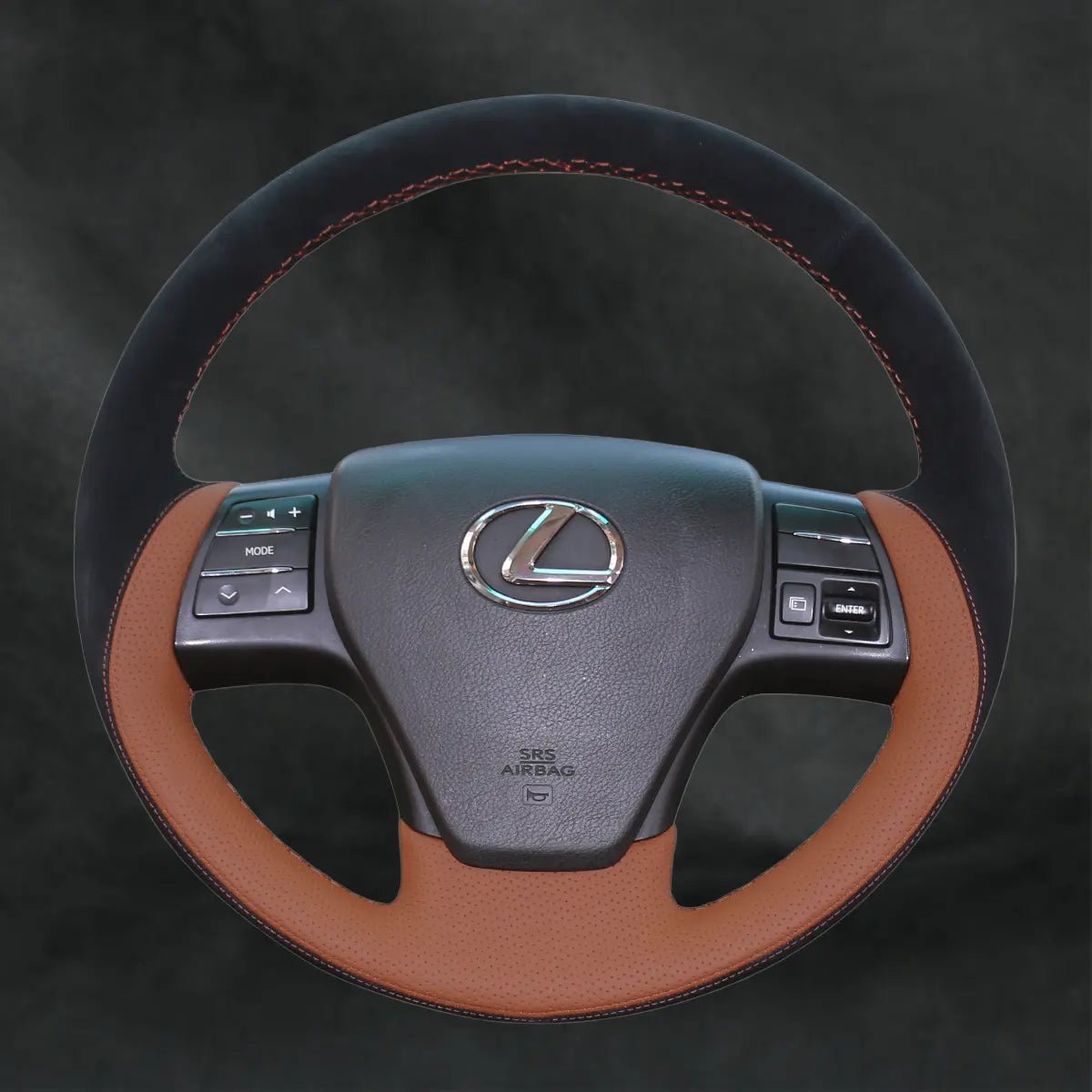 Steering Wheel Cover For Lexus RX350 RX450h 2010 - 2012 - Mewantx
