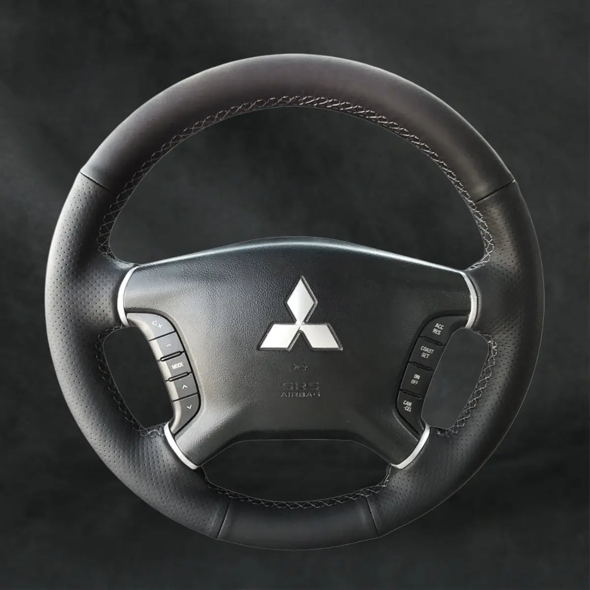 Steering Wheel Cover for Mitsubishi Pajero Montero 2007 - 2019 - Mewantx