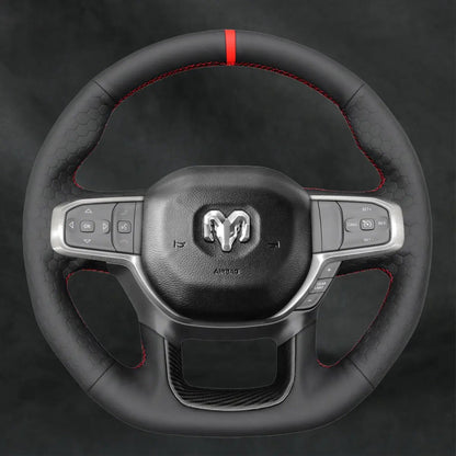 Steering Wheel Cover For RAM 1500 TRX/GT/RHO 2021 - 2025 - Mewantx