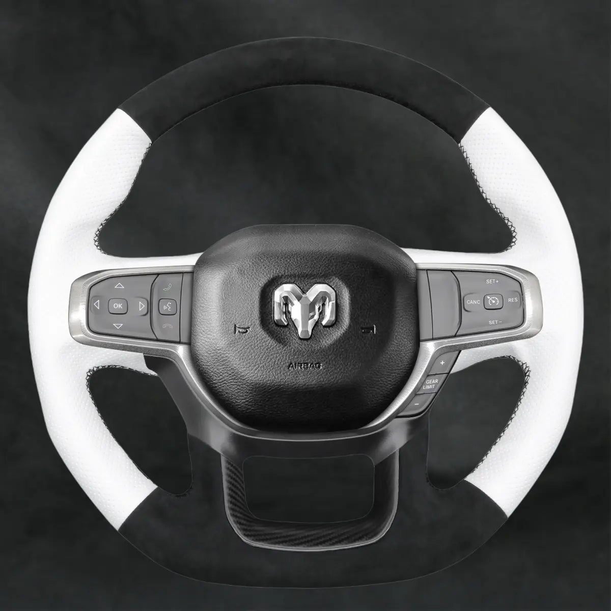 Steering Wheel Cover For RAM 1500 TRX/GT/RHO 2021 - 2025 - Mewantx