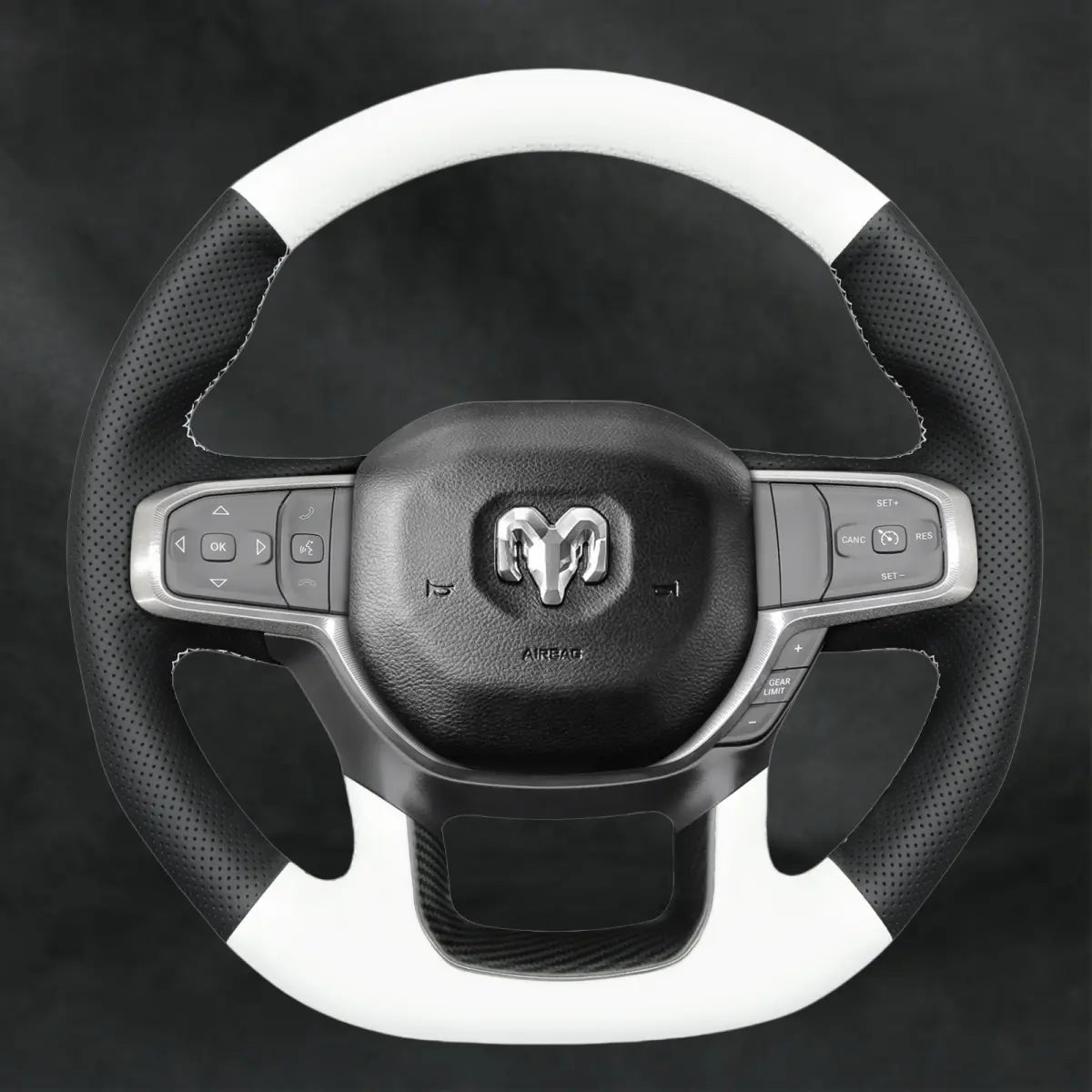 Steering Wheel Cover For RAM 1500 TRX/GT/RHO 2021 - 2025 - Mewantx