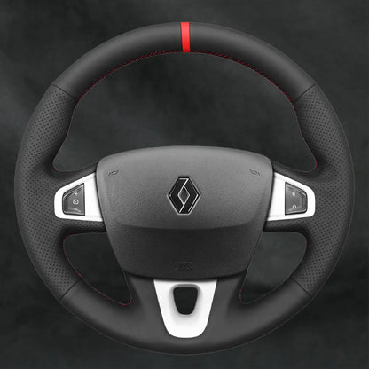 Steering Wheel Cover for Renault Scenic 3 2009 - 2016 with Muti - function button - Mewantx