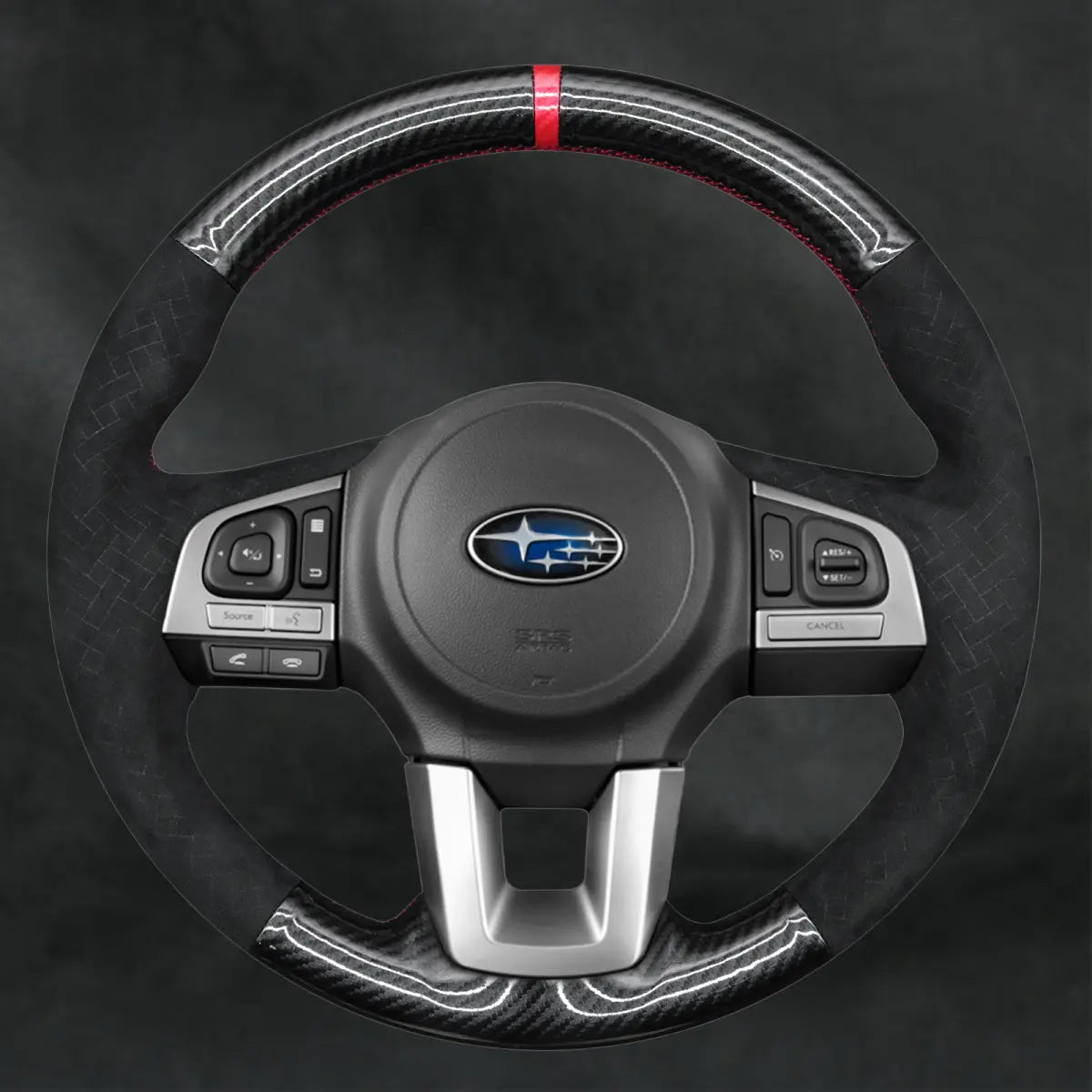 Steering Wheel Cover For Subaru Legacy 2015 - 2017 - Mewantx