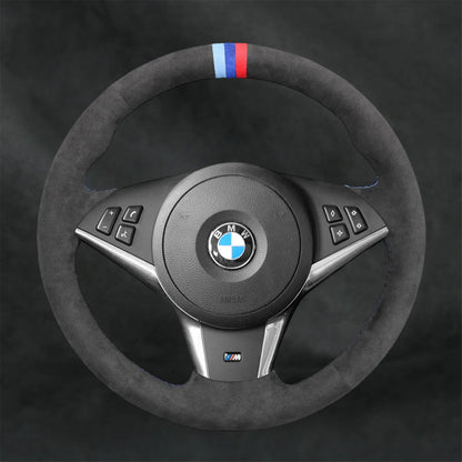 Steering Wheel Cover For BMW 5 Series E60 E61 2004 - 2009 - Mewantx