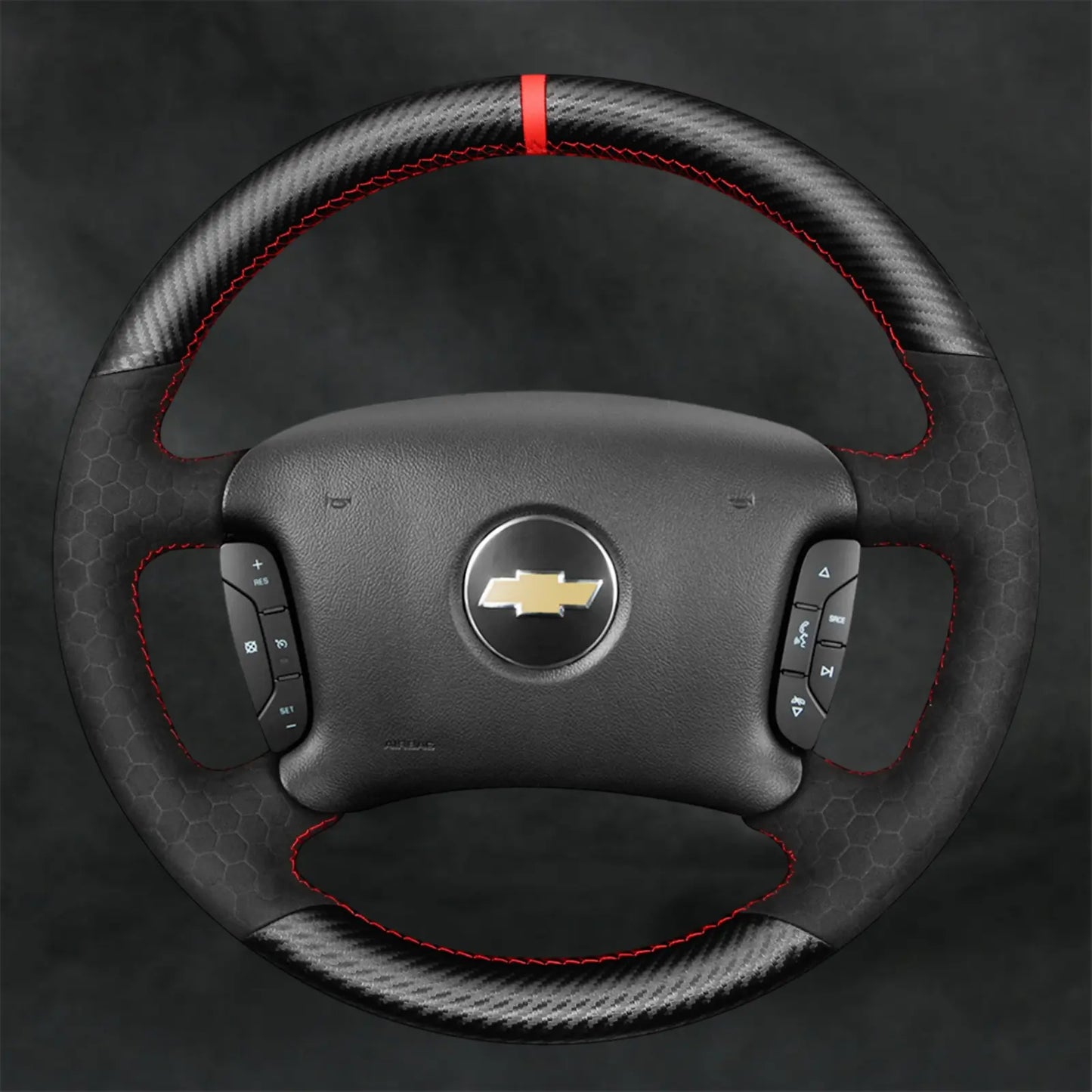 Steering Wheel Cover For Chevrolet Chevy Malibu 2006 - 2008 - Mewantx