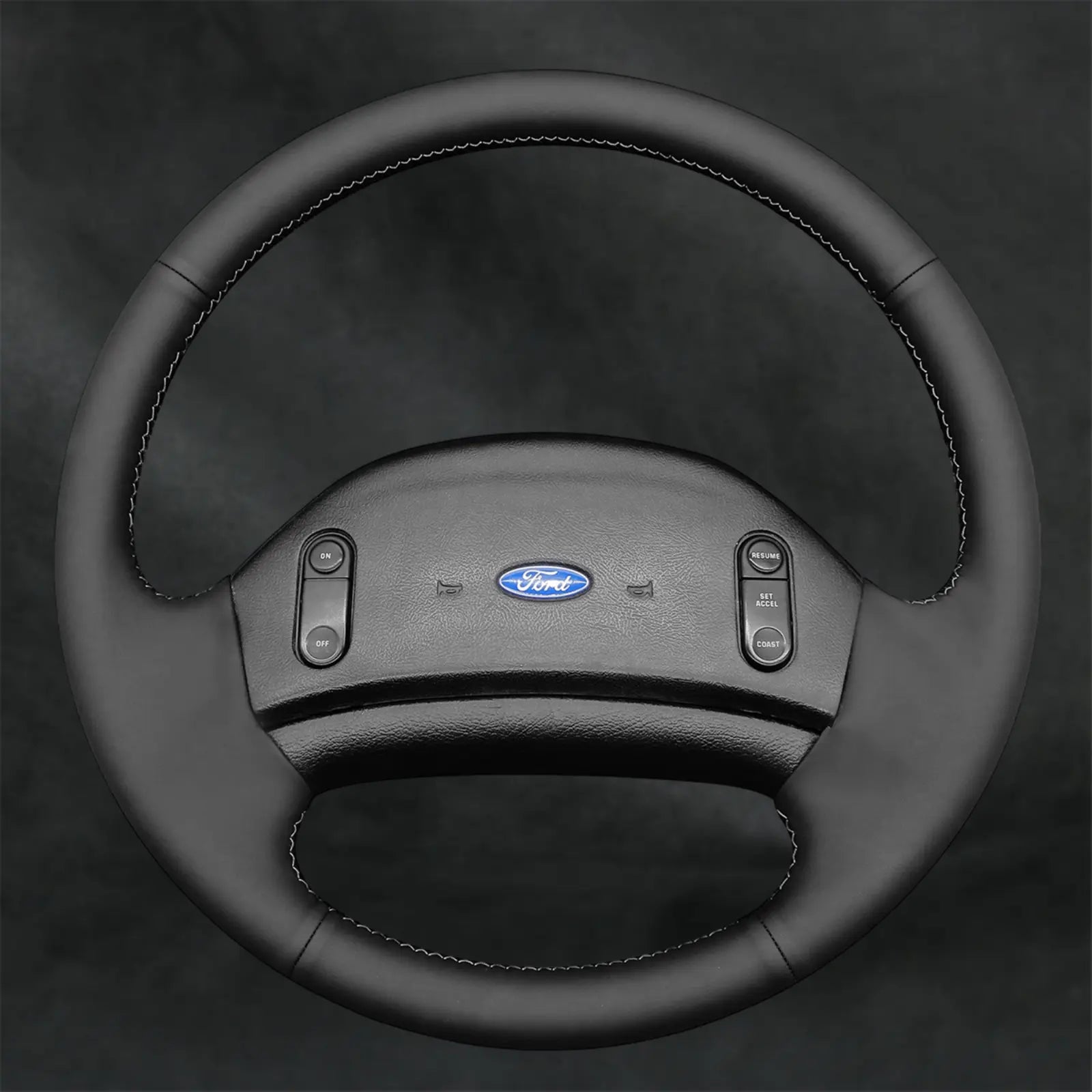 Steering Wheel Cover For Ford F - 150 F150 1992 - 1996 - Mewantx