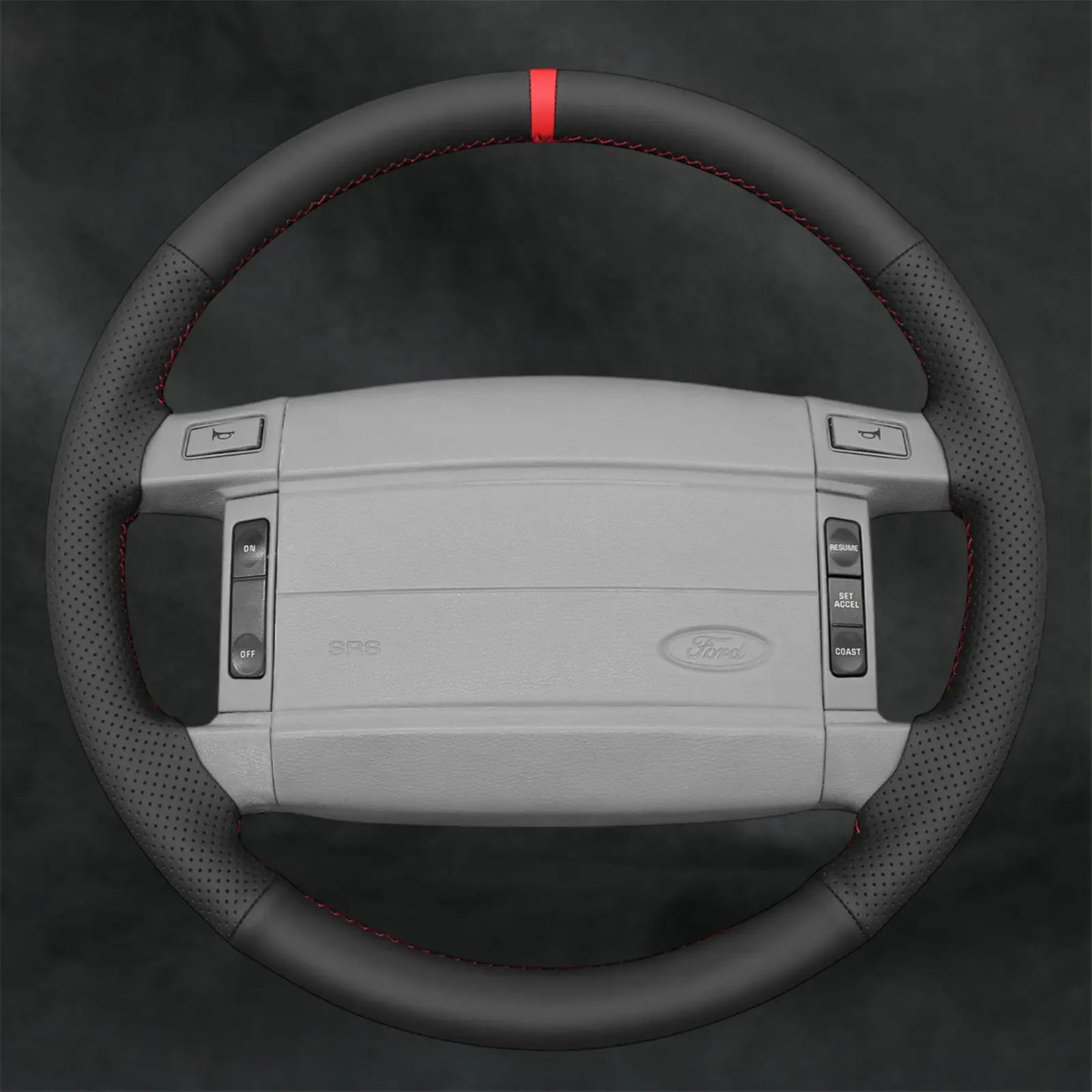 Steering Wheel Cover For Ford Mustang LX GT 1990 - 1993 - Mewantx