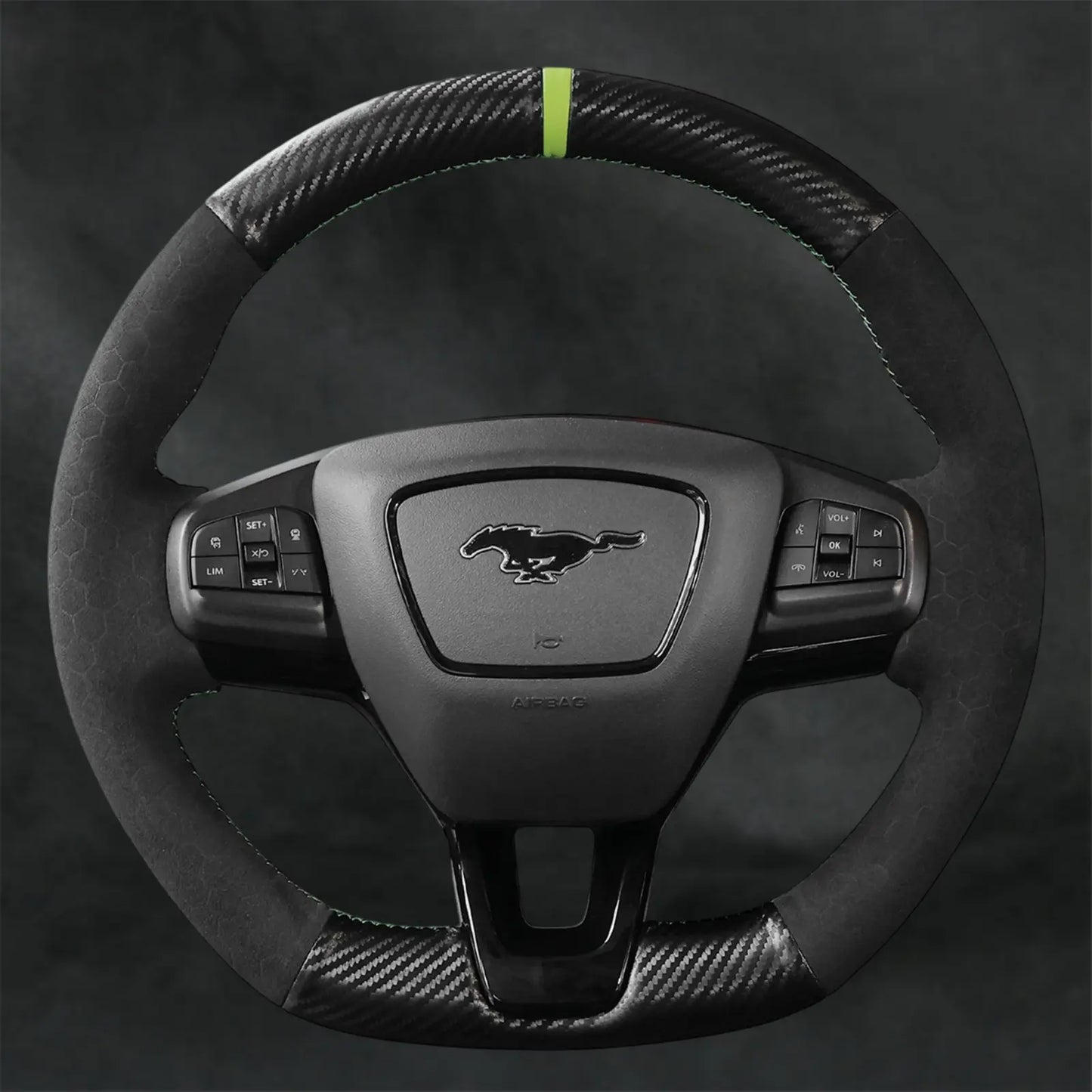 Steering Wheel Cover For Ford Mustang Mach - E 2020 - 2026 - Mewantx