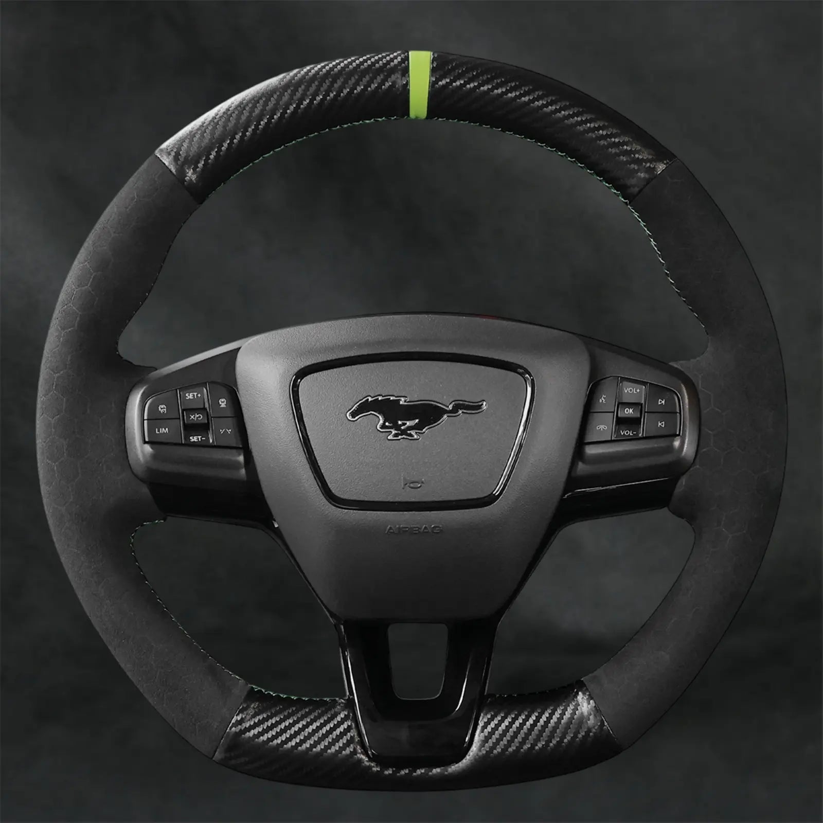 Steering Wheel Cover For Ford Mustang Mach - E 2020 - 2026 - Mewantx