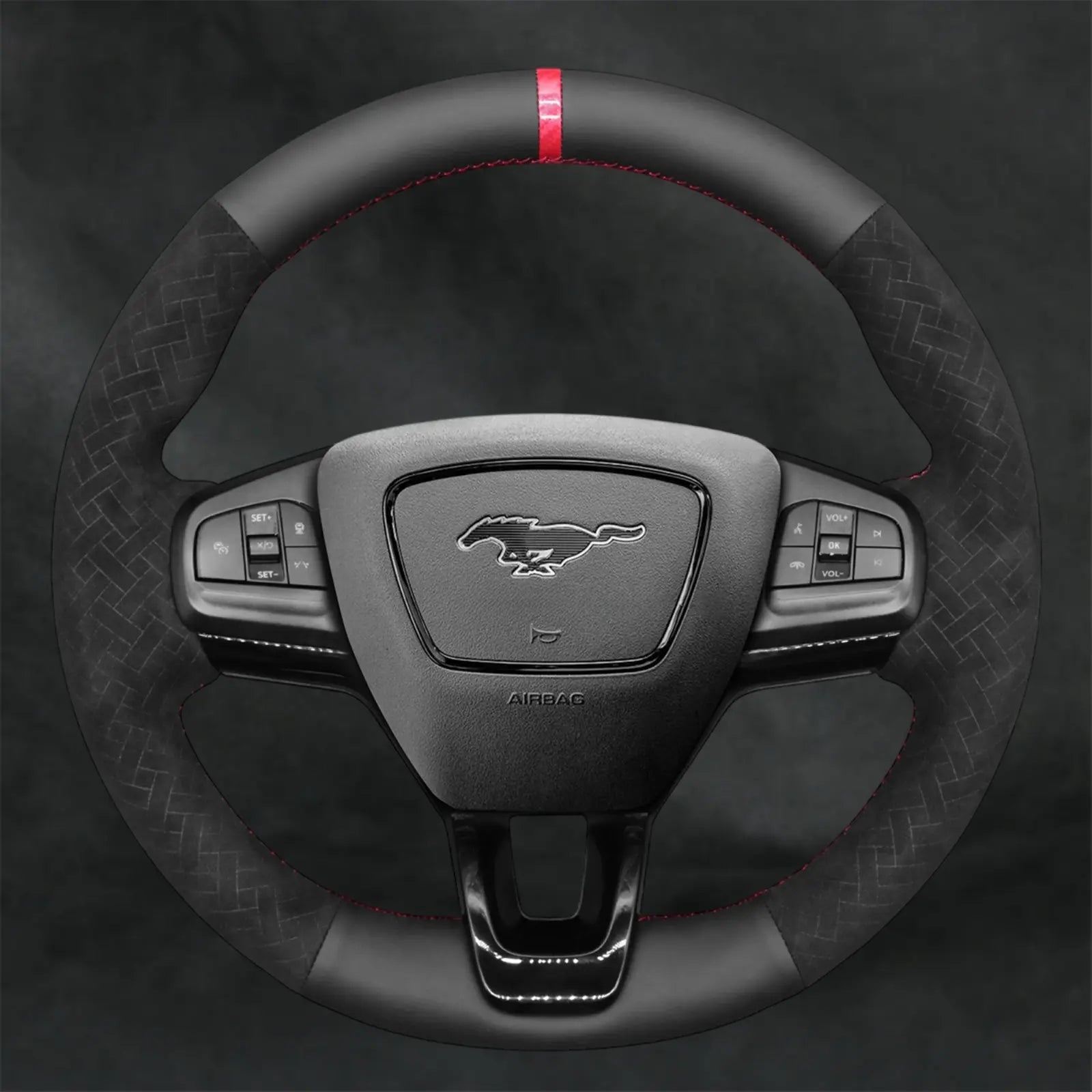 Steering Wheel Cover For Ford Mustang Mach - E 2020 - 2026 - Mewantx