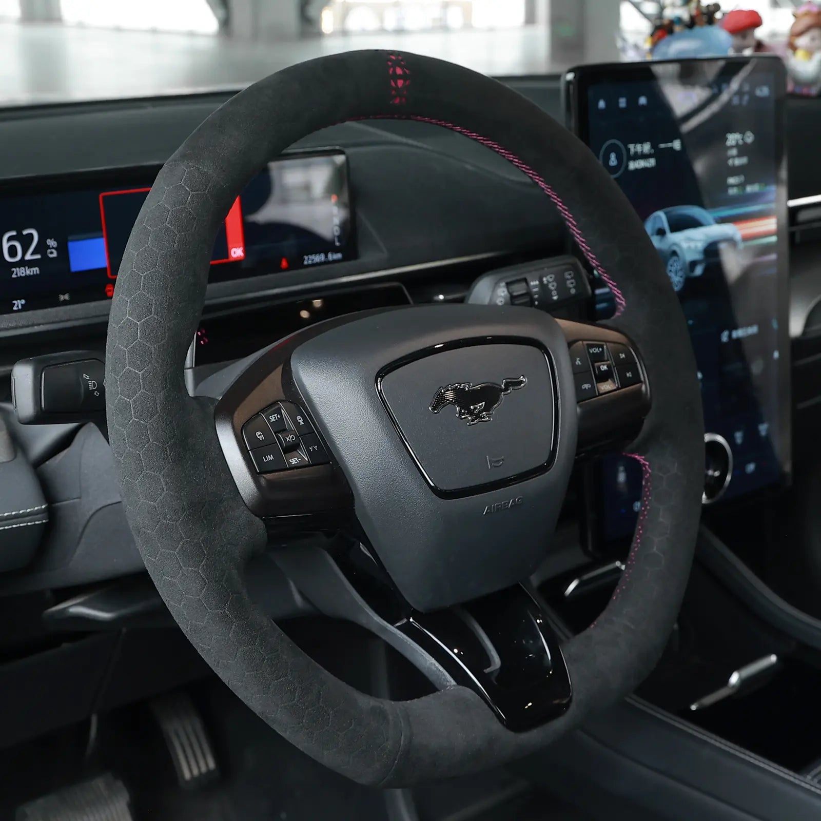 Steering Wheel Cover For Ford Mustang Mach - E 2020 - 2026 - Mewantx