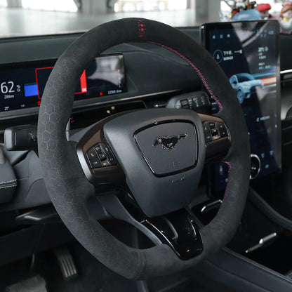 Steering Wheel Cover For Ford Mustang Mach - E 2020 - 2026 - Mewantx