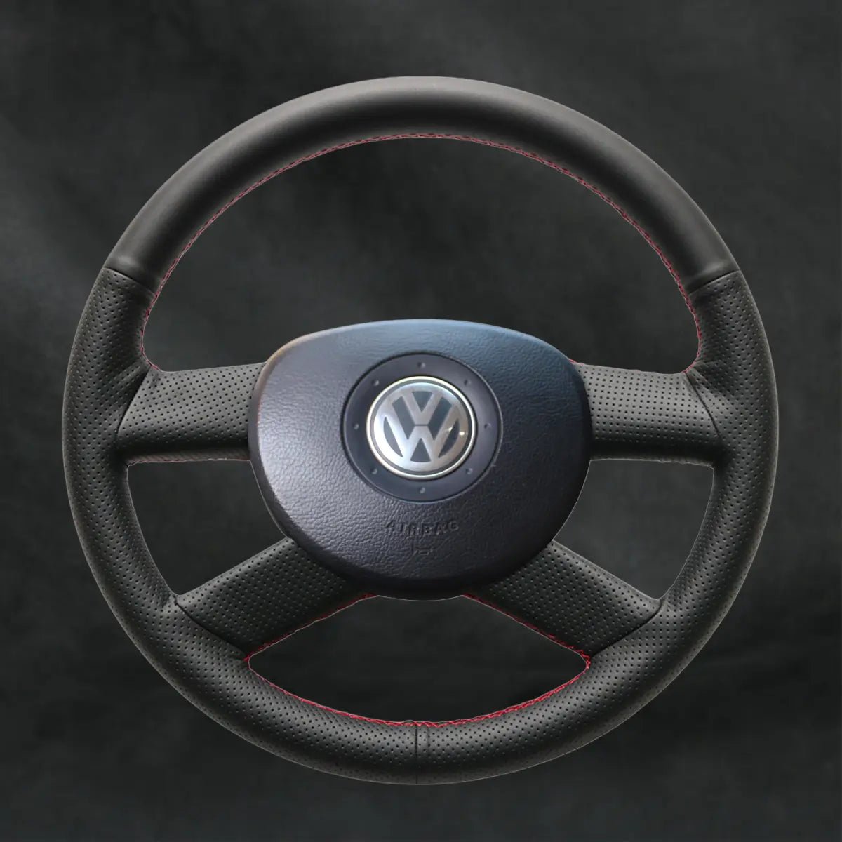 Steering Wheel Cover For Volkswagen VW Golf 5 V 2003 - 2005 - Mewantx