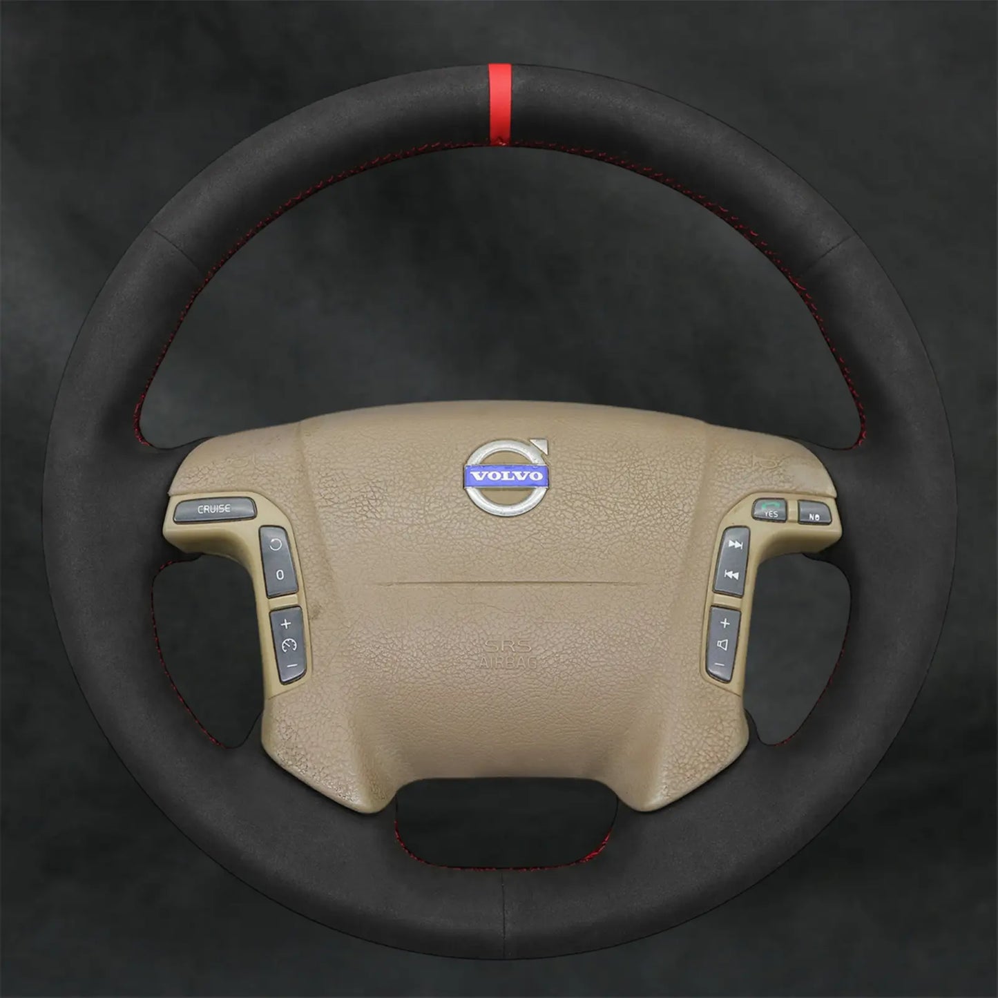 Steering Wheel Cover For Volvo S80 2001 - 2007 - Mewantx