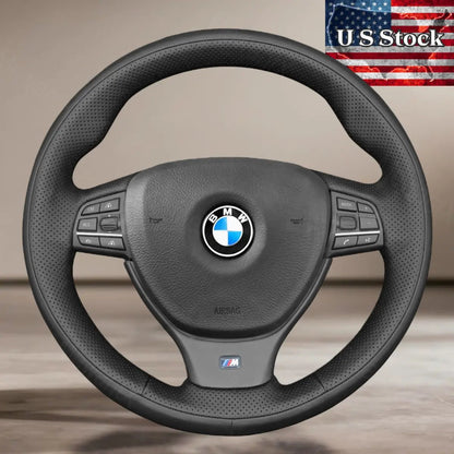 Steering Wheel Cover For BMW 5 Series M Sport F10 F11 F07 GT Gran Turismo 2009 - 2013—US STOCK - Mewantx