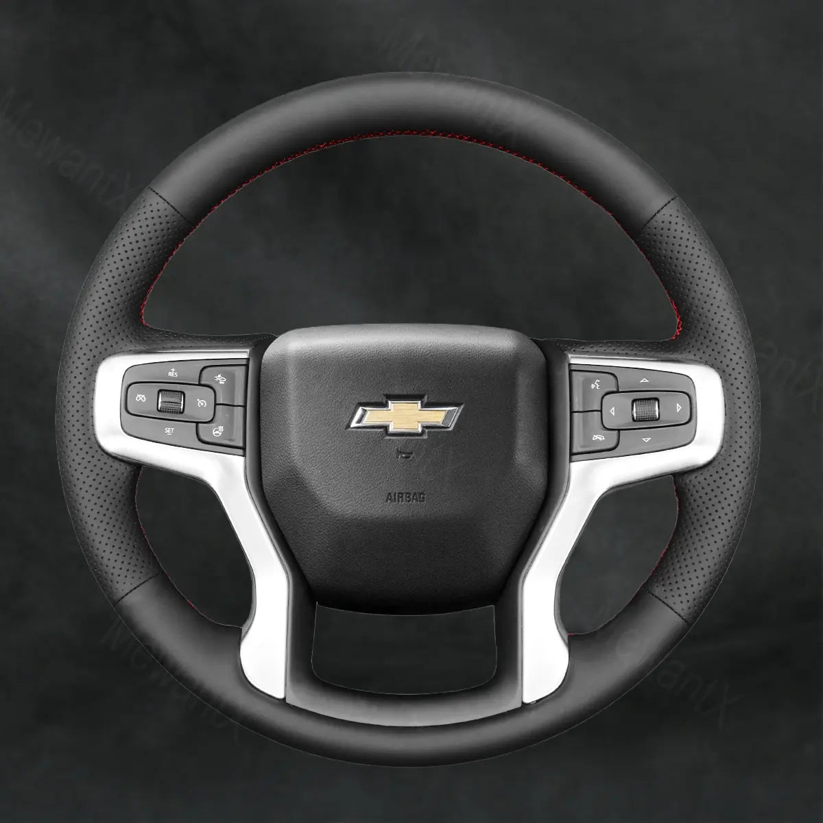 Discover MewantX Custom Steering Wheel Cover For Chevrolet Chevy Blazer 2021 - 2025 Mewant delivers comfort, grip, style, protection and durable quality.