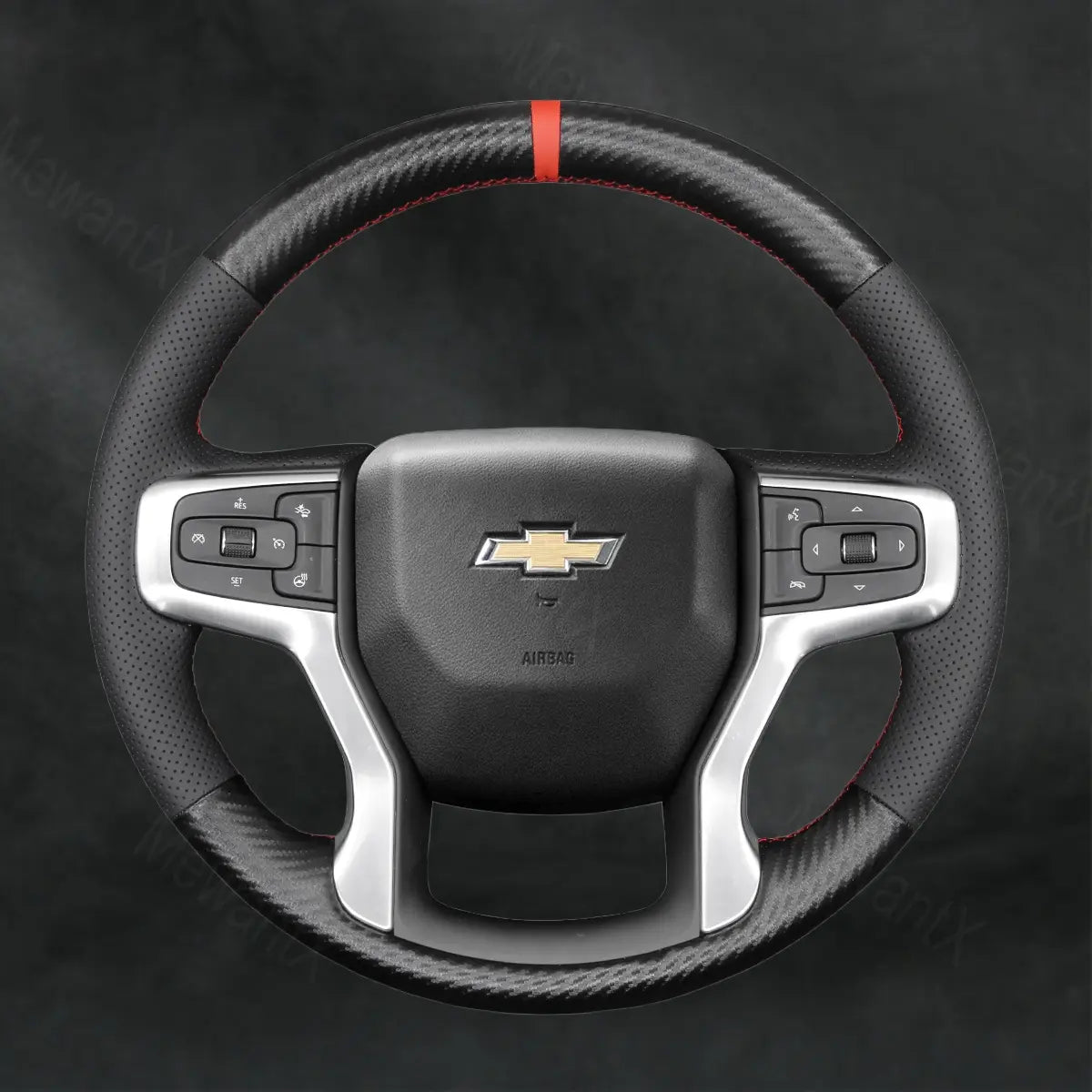 Discover MewantX Custom Steering Wheel Cover For Chevrolet Chevy Blazer 2021 - 2025 Mewant delivers comfort, grip, style, protection and durable quality.