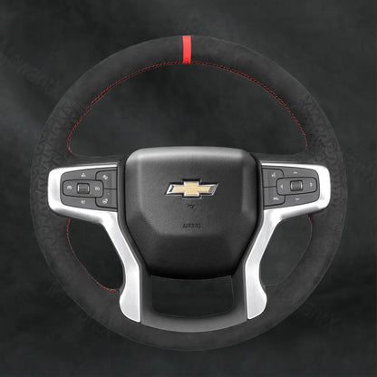 Discover MewantX Custom Steering Wheel Cover For Chevrolet Chevy Blazer 2021 - 2025 Mewant delivers comfort, grip, style, protection and durable quality.