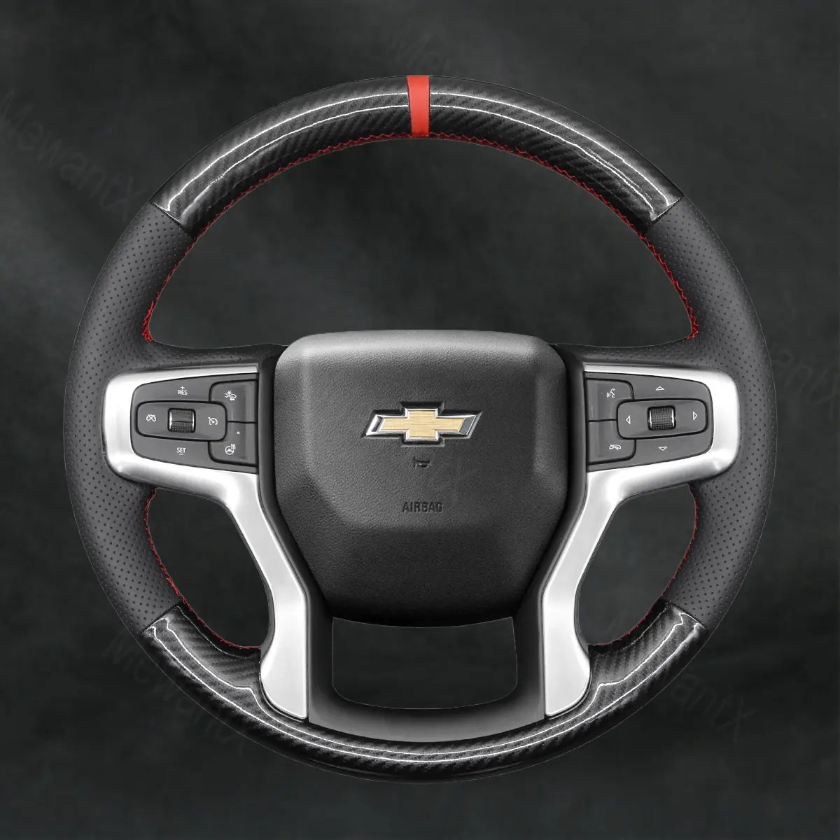 Discover MewantX Custom Steering Wheel Cover For Chevrolet Chevy Blazer 2021 - 2025 Mewant delivers comfort, grip, style, protection and durable quality.