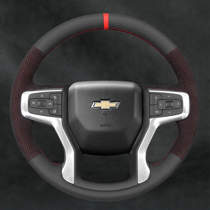 Discover MewantX Custom Steering Wheel Cover For Chevrolet Chevy Blazer 2021 - 2025 Mewant delivers comfort, grip, style, protection and durable quality.
