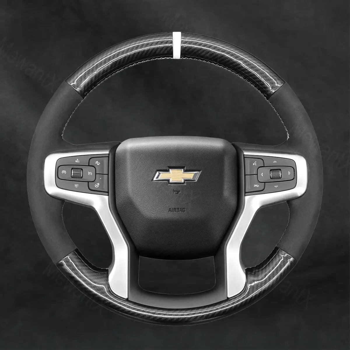 Discover MewantX Custom Steering Wheel Cover For Chevrolet Chevy Blazer 2021 - 2025 Mewant delivers comfort, grip, style, protection and durable quality.