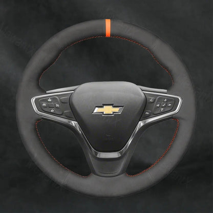 Discover MewantX Custom Steering Wheel Cover For Chevrolet Chevy Equinox 2018 - 2025 Mewant delivers comfort, grip, style, protection and durable quality.