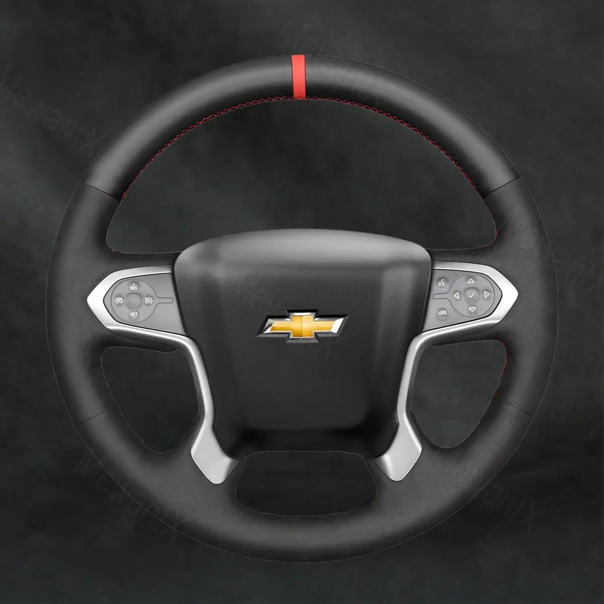 Discover MewantX Custom Steering Wheel Cover For Chevrolet Chevy Silverado 1500 LD 2500 3500 4500HD 5500HD 6500HD 2019 - 2025 Mewant delivers comfort, grip, style, protection and durable quality.