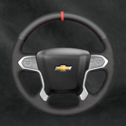 Discover MewantX Custom Steering Wheel Cover For Chevrolet Chevy Silverado 1500 LD 2500 3500 4500HD 5500HD 6500HD 2019 - 2025 Mewant delivers comfort, grip, style, protection and durable quality.