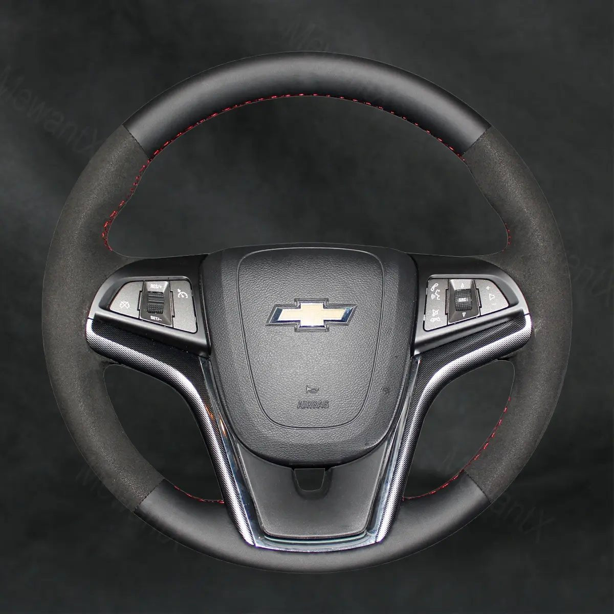 Discover MewantX Custom Steering Wheel Cover For Chevrolet Chevy Sonic 2012 Mewant delivers comfort, grip, style, protection and durable quality.